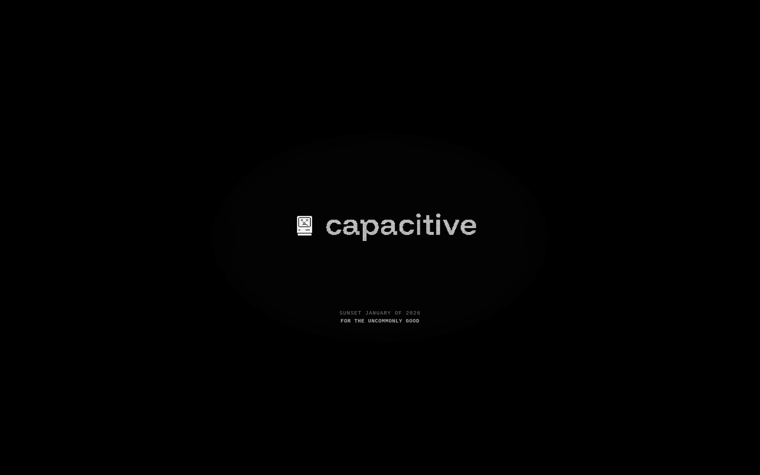 Capacitive saas landing page screenshot