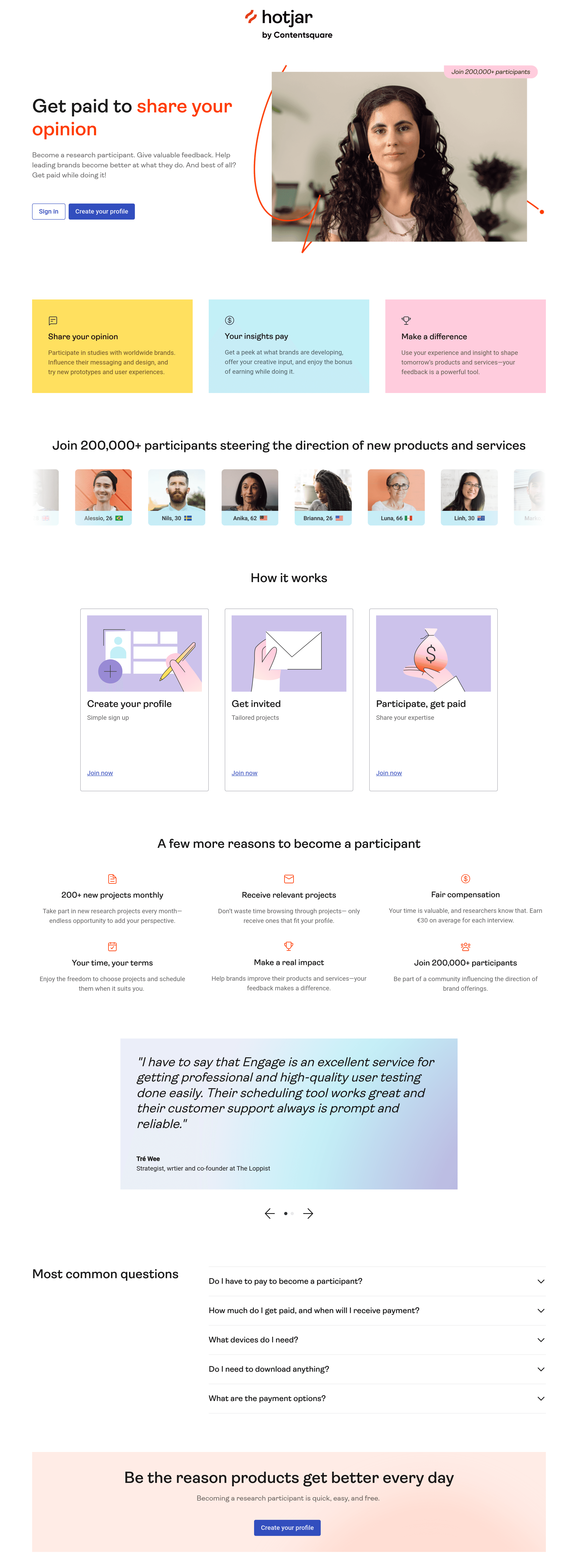 Hellopingpong saas landing page screenshot