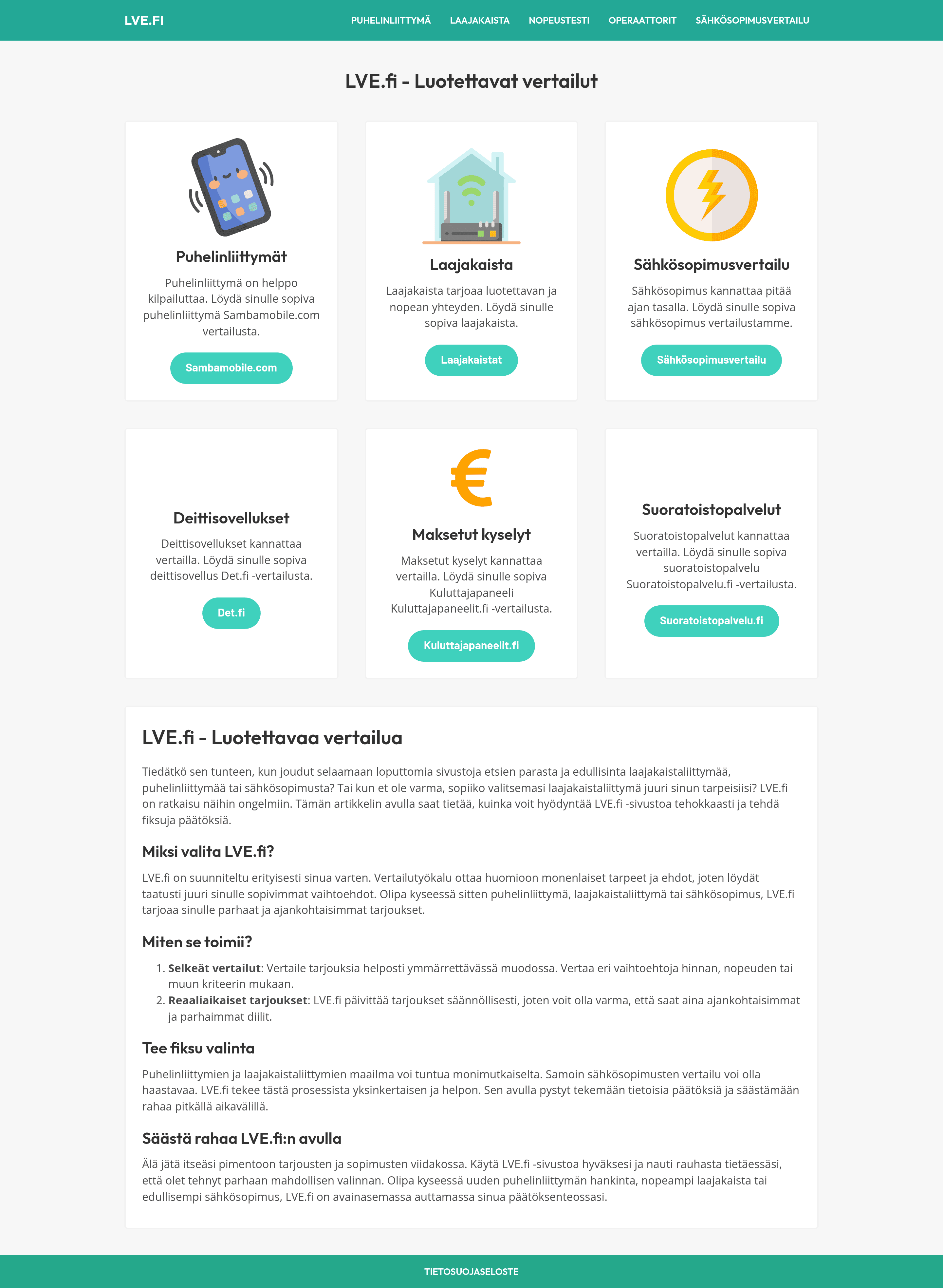 Hivyapp saas landing page screenshot