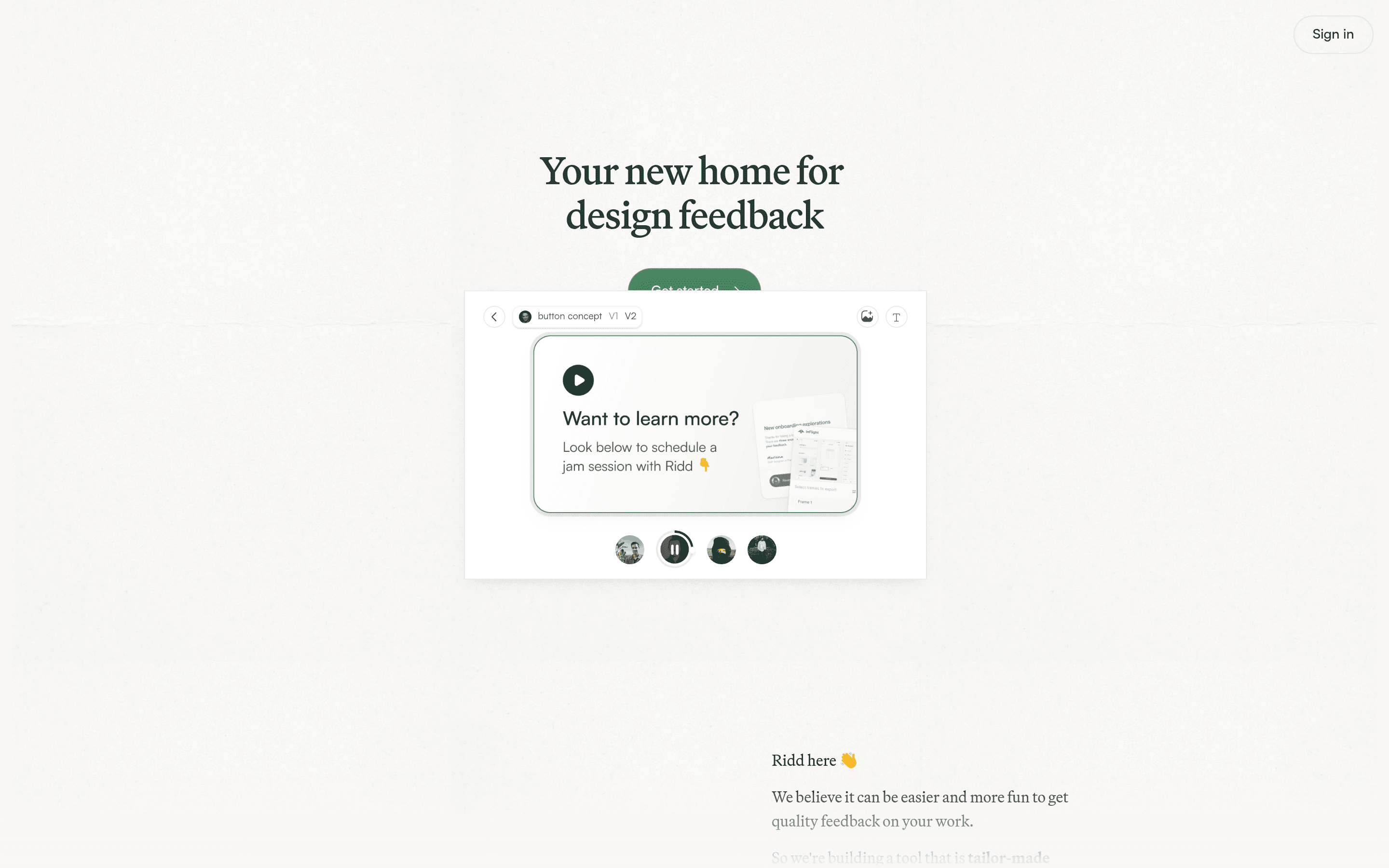 Inflight saas landing page screenshot